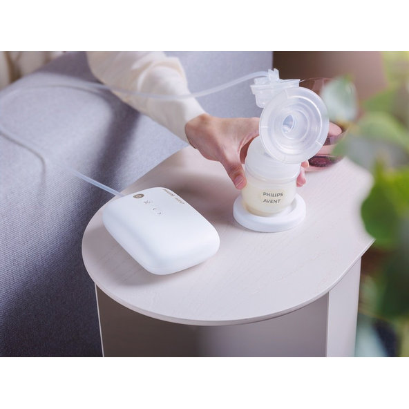 Philips AVENT elektrická odsávačka mateřského mléka nabíjecí SCF396/31