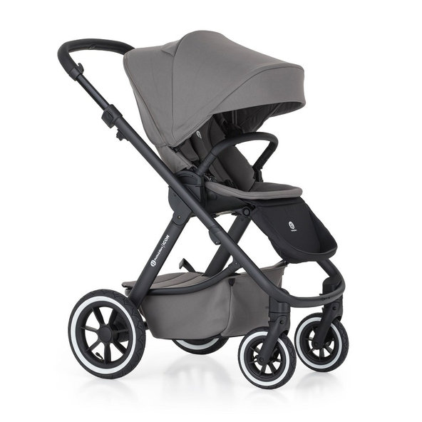 PETITE&MARS SET LITE kombinovaný kočárek ICON 2v1 AIR Dove Grey