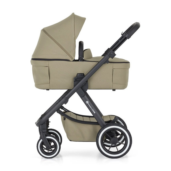 PETITE&MARS SET LITE kombinovaný kočárek ICON 2v1 AIR Mossy Green