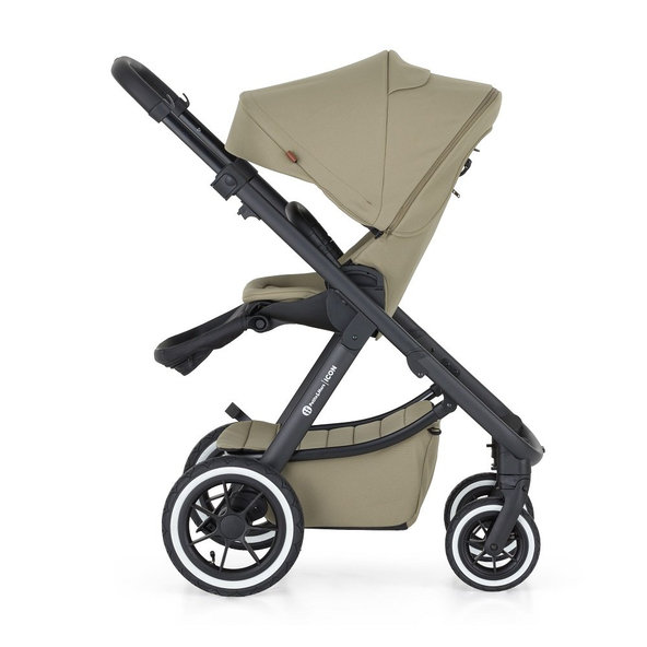 PETITE&MARS SET LITE kombinovaný kočárek ICON 2v1 AIR Mossy Green