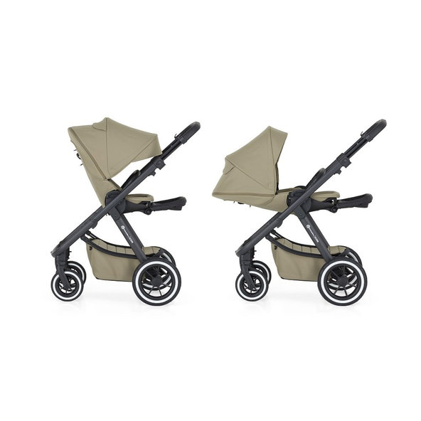 PETITE&MARS SET LITE kombinovaný kočárek ICON 2v1 AIR Mossy Green