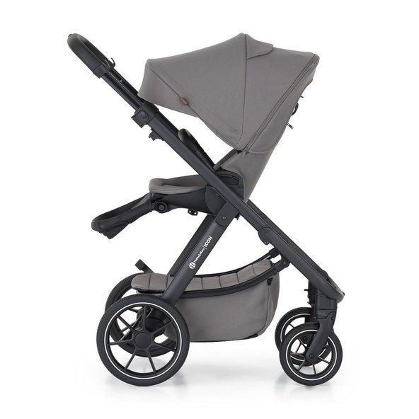 PETITE&MARS SET LITE kombinovaný kočárek ICON 2v1 RWS Dove Grey