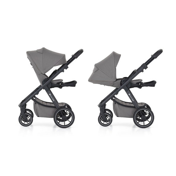 PETITE&MARS SET LITE kombinovaný kočárek ICON 2v1 RWS Dove Grey