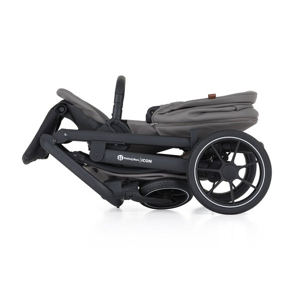 PETITE&MARS SET LITE kombinovaný kočárek ICON 2v1 RWS Dove Grey