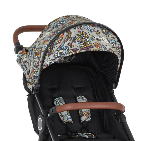 PETITE&MARS stříška ke kočárku Street2 Limited100 Wonderland