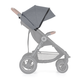 PETITE&MARS stříška ke kočárku Street2 Ultimate Grey