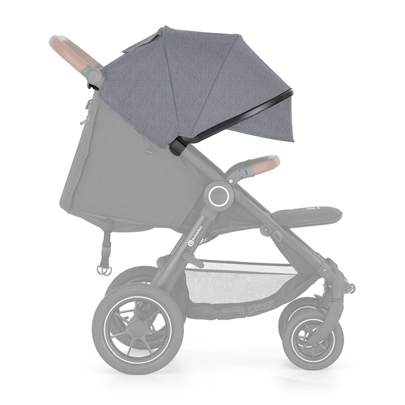 PETITE&MARS stříška ke kočárku Street2 Ultimate Grey