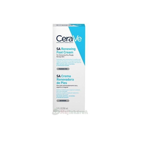 CeraVe obnovující krém na nohy 88 ml