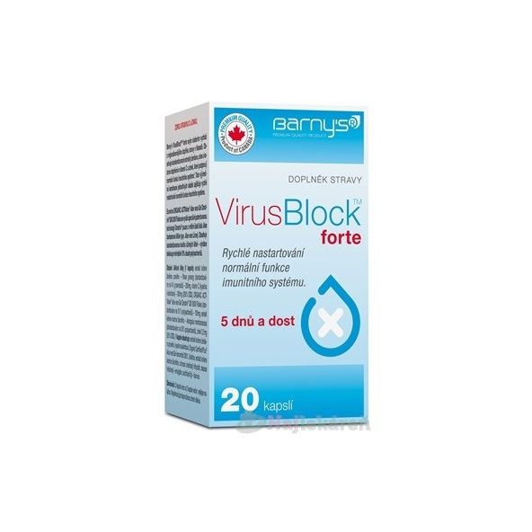 Barny's VirusBlock Forte 20 kapslí
