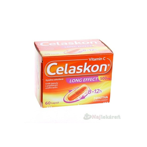 Celaskon LONG EFFECT 500 mg 60 kapslí