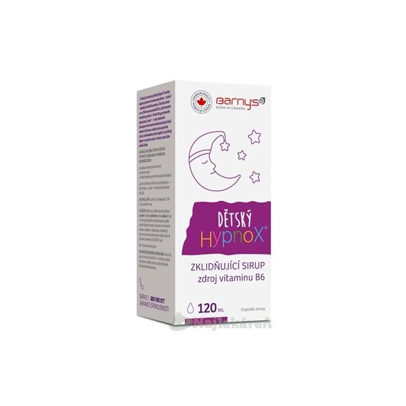 Barny's Dětský HypnoX sirup 120 ml
