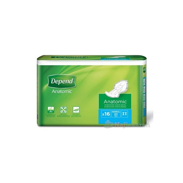 DEPEND Normal Vkládací pleny 16 ks