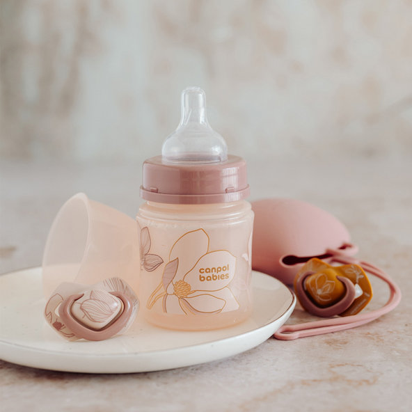 Canpol Babies Light Touch Gold silikonový sym. dudlík 6–18 m 2 ks