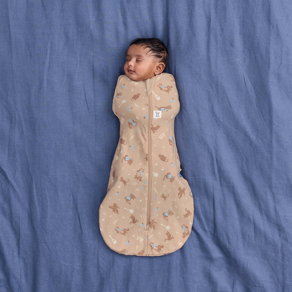 ERGOPOUCH Zavinovačka a spací pytel 2v1 Cocoon Melody 1,0tog 3-6m