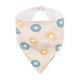 Petite&Mars bryndák bandana Luke Beige Kiwis Misty Green 3 m+ 2 ks