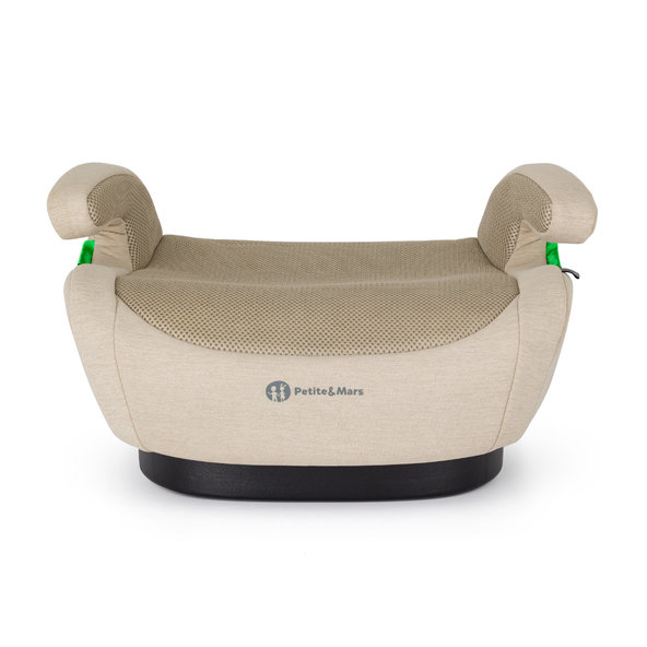 PETITE&MARS Podsedák Optimus Pro i-Size Air Sage Beige 125-150 cm