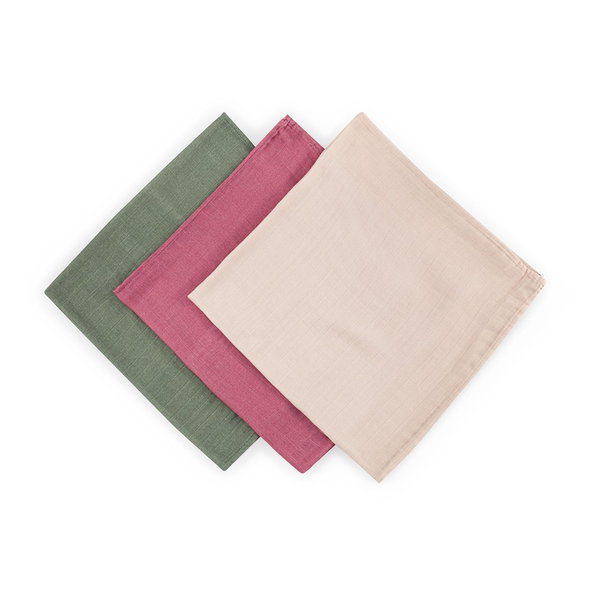 PETITE & MARS Sada plen Moussy Botanic Tones 68 × 68 cm 3 ks