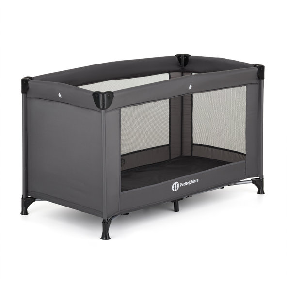 PETITE&MARS Koot Lite Cestovní postýlka Dark Grey