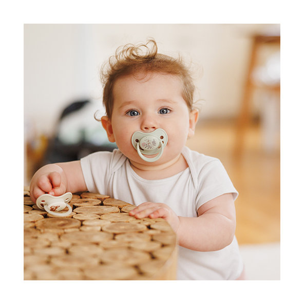 Babyono silikonové anatomické dudlíky 6–18 m 2 ks