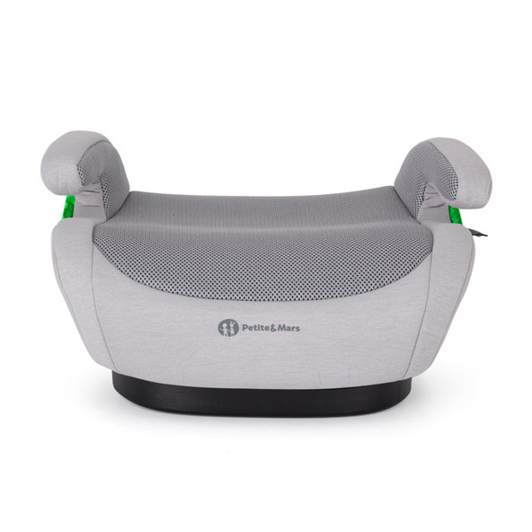 PETITE&MARS Podsedák Optimus Pro i-Size Air Gentle Grey 125–150 cm
