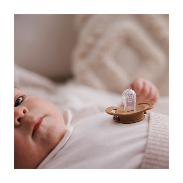 Babyono silikonové symetrické dudlíky 0–6 m 2 ks