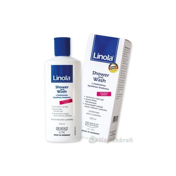 Linola Shower and Wash emulzní gel 300 ml