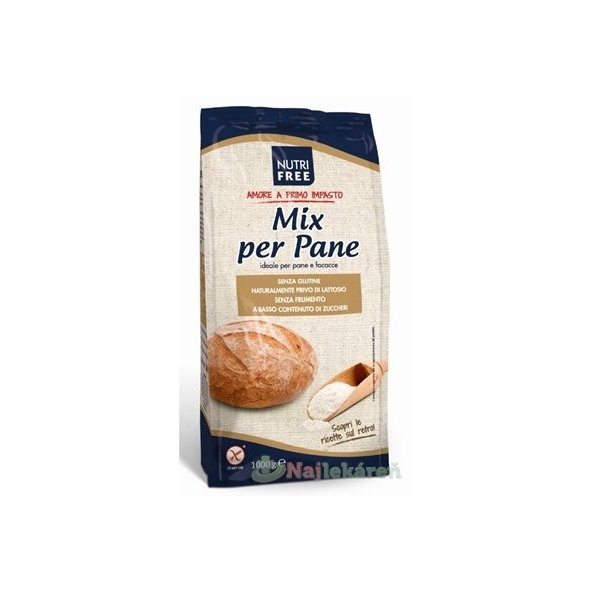 NutriFree Mix per Pane bezlepková směs 1 kg