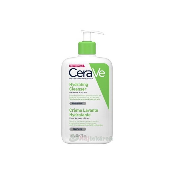 CeraVe hydratační čisticí emulze 473 ml
