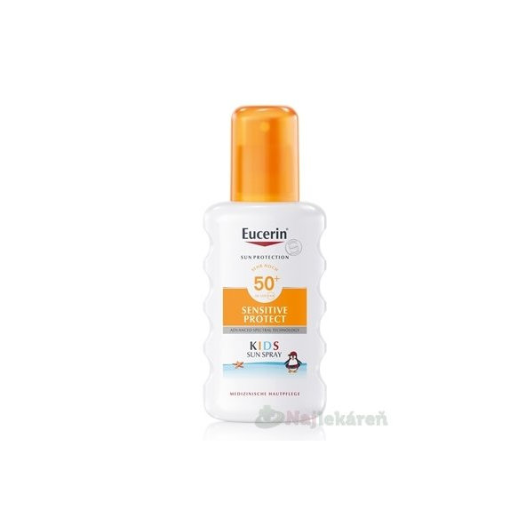EUCERIN Sun Sensitive Protect SPF 50+ dětský sprej 200 ml