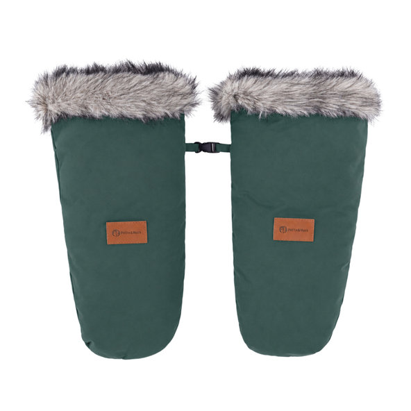 PETITE&MARS Set fusak Arctic 4v1 + rukavice Fjora Veritable Khaki