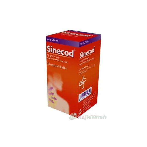 Sinecod sirup proti kašli 200 ml