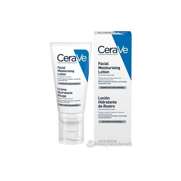 CeraVe hydratační pleťový krém 52 ml