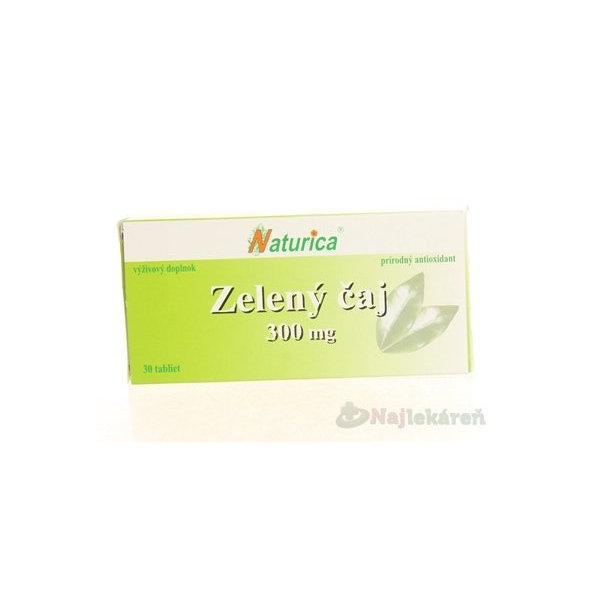 Naturica Zelený čaj 300 mg 30 tablet