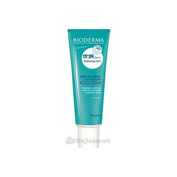 BIODERMA ABCDerm Babysquam krém na šupiny 40 ml