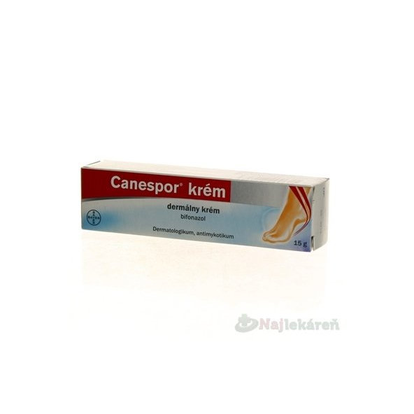 Canespor krém proti plísňovým onemocněním kůže 15 g