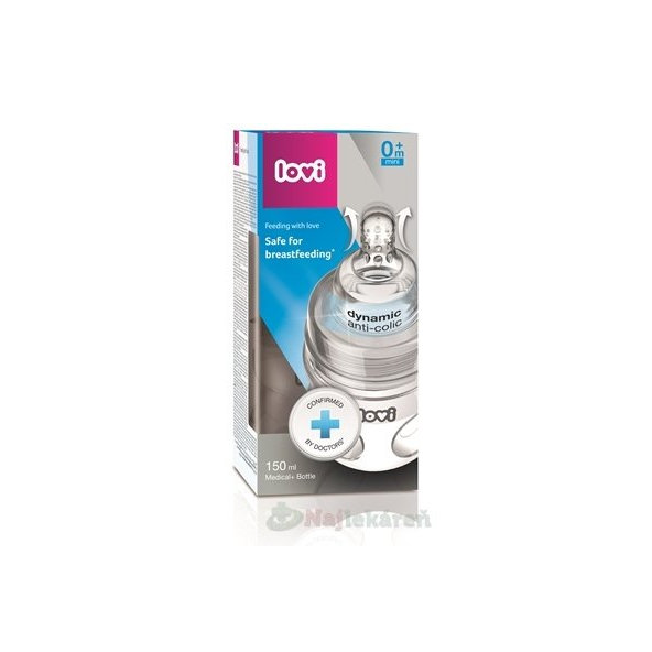 LOVI Medical+ Láhev Aktivní sání Super Vent 150 ml