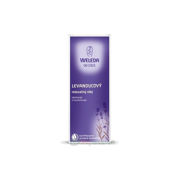 Weleda levandulový relaxační olej 100 ml