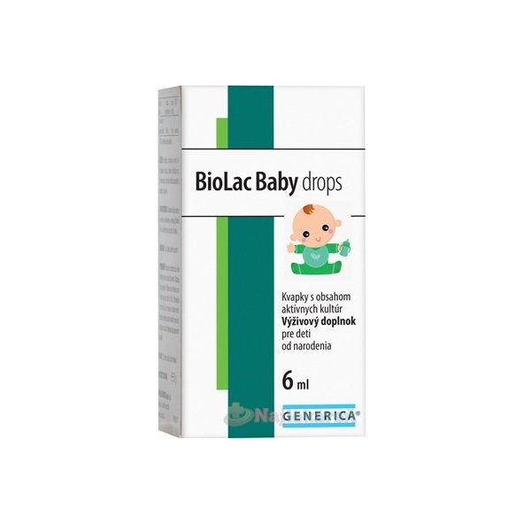 Generica BioLac Baby Drops 6 ml