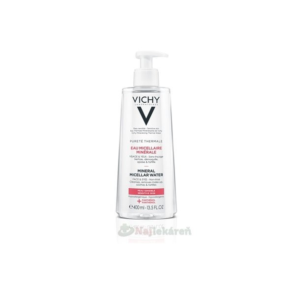 VICHY Pureté Thermale mineral micelární voda 400 ml