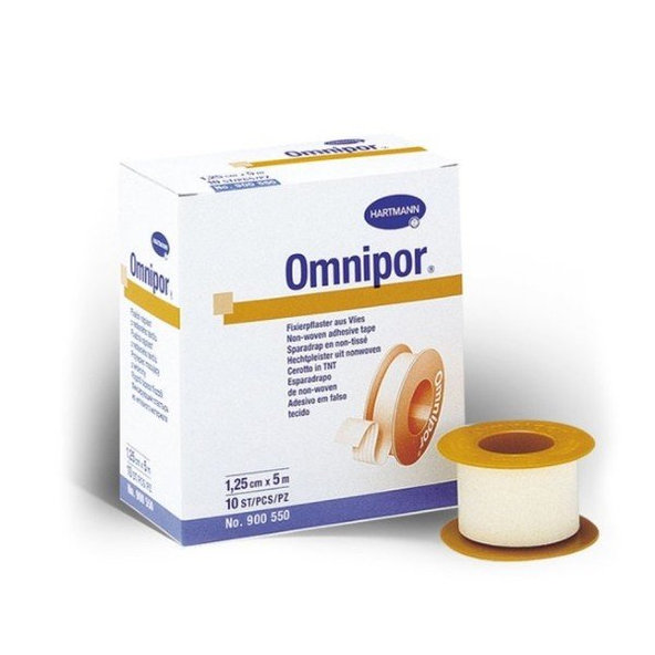 Omnipor fixační náplast z netkané textilie 1,25 cm × 5 m 1 ks