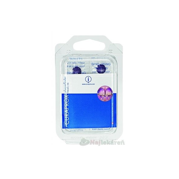 Curaprox PCA 223 detekční tablety 12 tablet