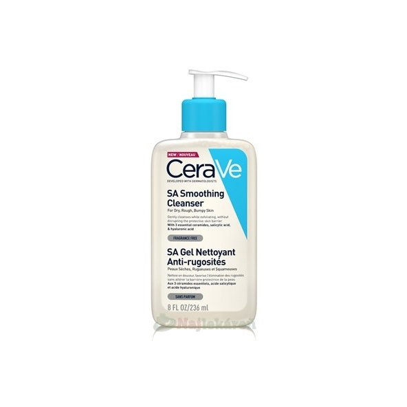 CeraVe SA zjemňující čisticí gel 236 ml