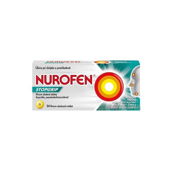 NUROFEN STOPGRIP 200 mg 24 tablet