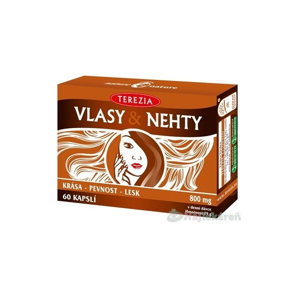 Terezia Vlasy & nehty 60 kapslí