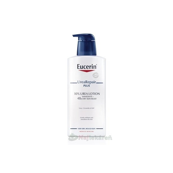 EUCERIN UreaRepair tělové mléko 10% urea 400 ml
