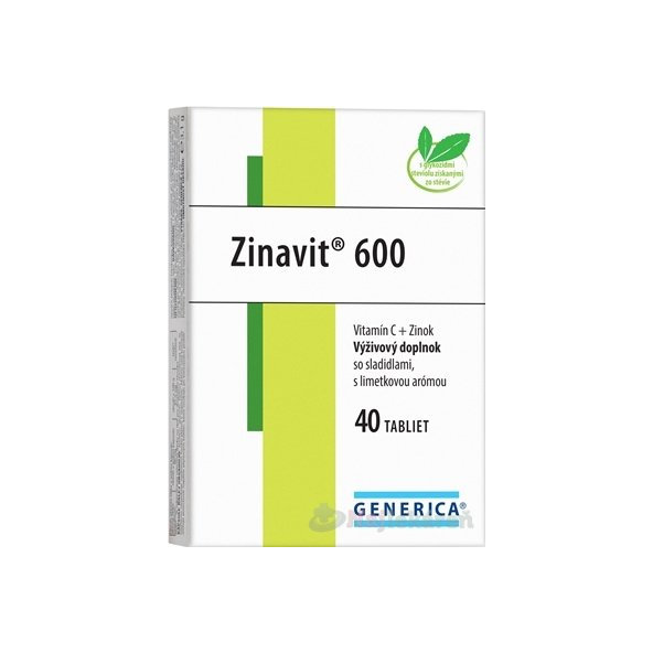Generica Zinavit 600 limetka 40 tablet