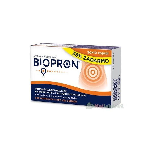 Biopron Balance 30+10 (33 % zdarma) 40 kapslí