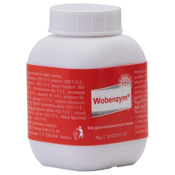 Wobenzym na podporu imunity 300 tablet