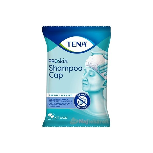 TENA Shampoo Cap čepice na mytí vlasů 1 ks