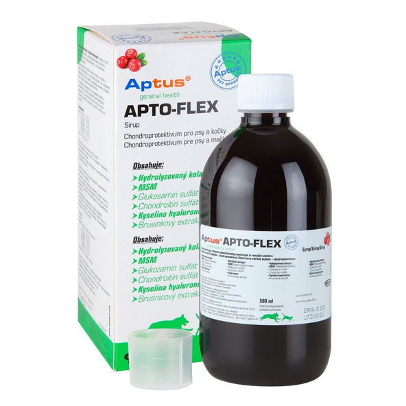 Aptus Apto-Flex sirup na klouby pro psy a kočky 500 ml